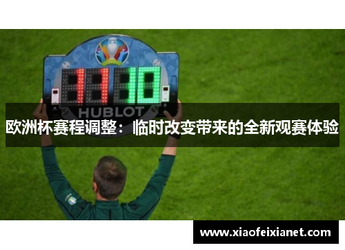欧洲杯赛程调整：临时改变带来的全新观赛体验